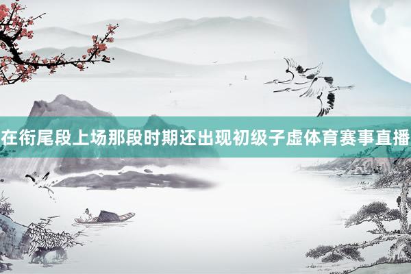 在衔尾段上场那段时期还出现初级子虚体育赛事直播