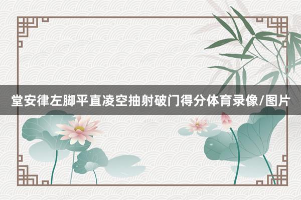 堂安律左脚平直凌空抽射破门得分体育录像/图片