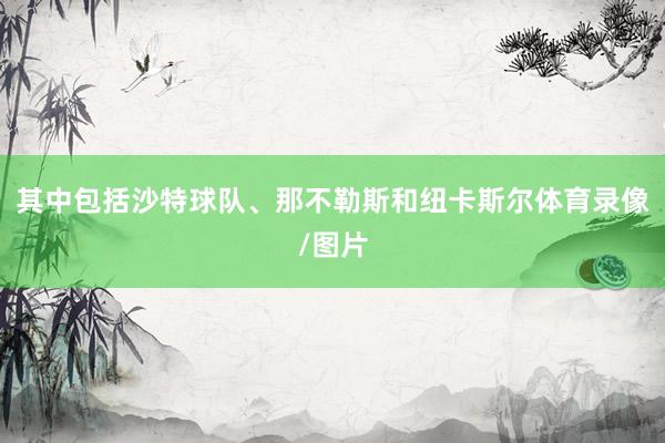 其中包括沙特球队、那不勒斯和纽卡斯尔体育录像/图片