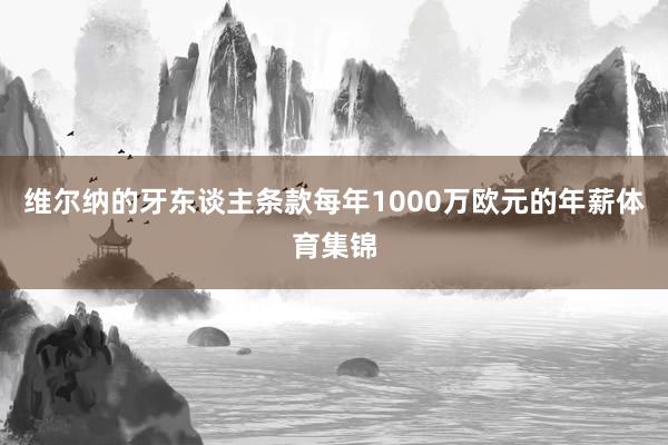 维尔纳的牙东谈主条款每年1000万欧元的年薪体育集锦
