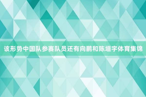 该形势中国队参赛队员还有向鹏和陈垣宇体育集锦