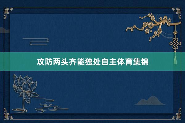 攻防两头齐能独处自主体育集锦